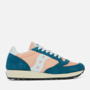Saucony Women's Jazz Original Vintage Trainers - Teal/Peach