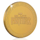 Moneda de Colección Marvel Black Panther - Edición Limitada Dorada Vintage (Exclusiva de Zavvi)