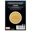Moneda de Colección Marvel Black Panther - Edición Limitada Dorada Vintage (Exclusiva de Zavvi)