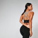 Power Deluxe Sports Bra - Black - XS - Negro