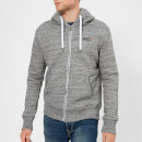 Superdry Men's Orange Label Zip Hoody - Flint Grey Grit