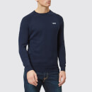 Superdry Men's Orange Label Cotton Crew Neck Jumper - Classic Navy