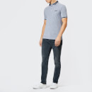 Superdry Men's City Oxford Short Sleeve Pique Polo Shirt - Grey