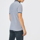 Superdry Men's City Oxford Short Sleeve Pique Polo Shirt - Grey