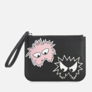 McQ Alexander McQueen Women's Medium Pouch - Black/Pink