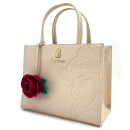 Loungefly Disney Beauty and the Beast Belle Embossed Charm Bag