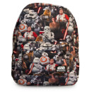Loungefly Star Wars The Force Awakens Multi Character Nylon Backpack