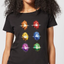 T-Shirt Femme Pierres de l'Infini Avengers - Noir