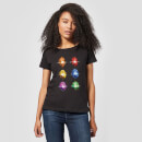 T-Shirt Femme Pierres de l'Infini Avengers - Noir