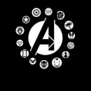 Avengers Team Logo Women's T-Shirt - Black