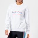 P.E Nation Women's The Attacker Sweatshirt - White