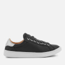 UGG Women's Milo Full Grain Leather Low Top Trainers - Black