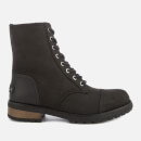 UGG Women's Kilmer II Water Resistant Leather Lace-Up Boots - Black