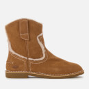 UGG Women's Catica Suede Flat Boots - Chestnut