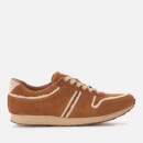 UGG Men's Trigo Spill Seam Suede Runner Style Trainers - Chestnut