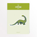 Dinosaur Diplodocus Vinyl Decal