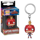Marvel Captain Marvel - Captain Marvel with Mask Pop! Keychain