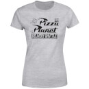 Toy Story Pizza Planet Logo Women's T-Shirt - Grey