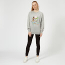 Sweat Femme Toute la Bande Toy Story - Gris