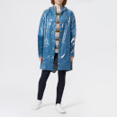 RAINS Women's Ltd Long Jacket - Faded Blue