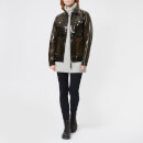 RAINS Women's Ltd Boxy Jacket - Glossy Brown