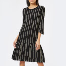 MICHAEL MICHAEL KORS Women's Stitch Flare Dress - Black/Gold