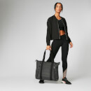 Women's Quilted Tote Bag - Gunmetal