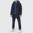 Woolrich Men's No Fur Arctic Parka - Melton Blue