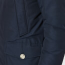 Woolrich Men's No Fur Arctic Parka - Melton Blue