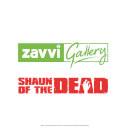 Shaun of the Dead "Who Died and Made You King of the Zombies" 24 x 36 Inch Screenprint by Nos4a2 Design - Zavvi Exclusive (Limited to 175 pieces worldwide)