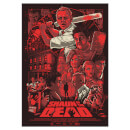 Shaun of the Dead "Who Died and Made You King of the Zombies" 24 x 36 Inch Screenprint by Nos4a2 Design - Zavvi Exclusive (Limited to 175 pieces worldwide)