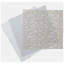 Ferm Living Muslin Squares - Swan Grey (Set of 3)