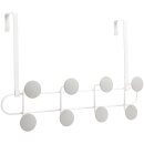 Umbra Yook Over the Door 4 Hook Hanger - White/Grey