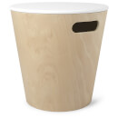 Umbra Woodrow Storage Stool - White/Natural