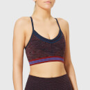 LNDR Women's Moon Side Sports Bra - Burgundy Marl