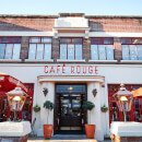 Three Course Meal with Sparkling Wine for Two at Café Rouge
