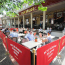 Three Course Meal with Sparkling Wine for Two at Café Rouge