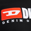 Diesel Men's T-Just Long Sleeve Division T-Shirt - Black