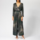 Gestuz Women's Cristal Jumpsuit - Deep Pine Animal