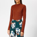 Gestuz Women's Figa Turtle Neck Top - Summer Fig