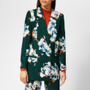 Gestuz Women's Fala Blazer - Deep Pine Flower