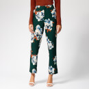 Gestuz Women's Fala Pants - Deep Pine Flower