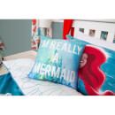Little Mermaid Sequin Shellfie Square Cushion