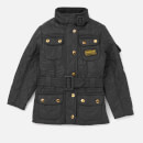 Barbour Girls' International Quilt Jacket - Black/Black