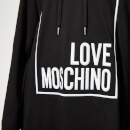 Love Moschino Women's Logo Box Sweater Dress - Black