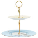 Yvonne Ellen 2 Tier Cake Stand - Blue