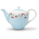 Pip Studio Small Cherry Tea Pot - Blue
