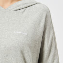 Calvin Klein Women's Long Sleeve Hoody - Grey Heather