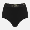 Calvin Klein Women's High Waist Hipster Knickers - Black