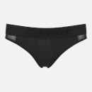 Calvin Klein Women's CK Logo Bikini Knickers - Black
